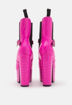 Lamoda Two Timing - Botines Con Plataforma - Fuchsia -Boots & Style 0009da77d96f4f848ede906f54b5b3a4