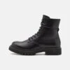 Blauer Flynn - Botines Con Cordones - Black