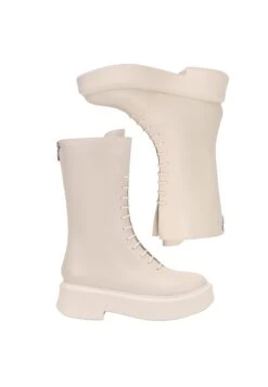 Halbsaison - Botas Con Plataforma - Fog -Boots & Style 0bded32096cf416bac87ca6206d38616