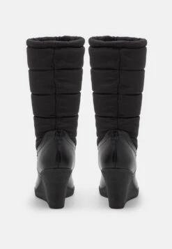 Anna Field Winter Boot - Botas De Cuña - Black -Boots & Style 12fb5674e4bd429396ab1d0076b53508