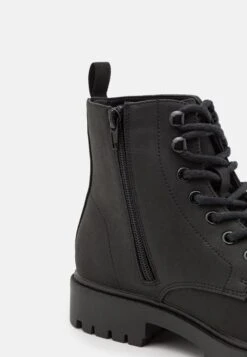 Pier One Unisex - Botines Con Cordones - Black -Boots & Style 1493b4dce5424028a000fcd682e5a7d2