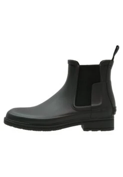 Hunter ORIGINAL Mens Original Refined Chelsea - Botas De Agua - Black