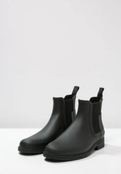 Hunter ORIGINAL Mens Original Refined Chelsea - Botas De Agua - Black -Boots & Style 151000448c6f4866be25497d29bdb041