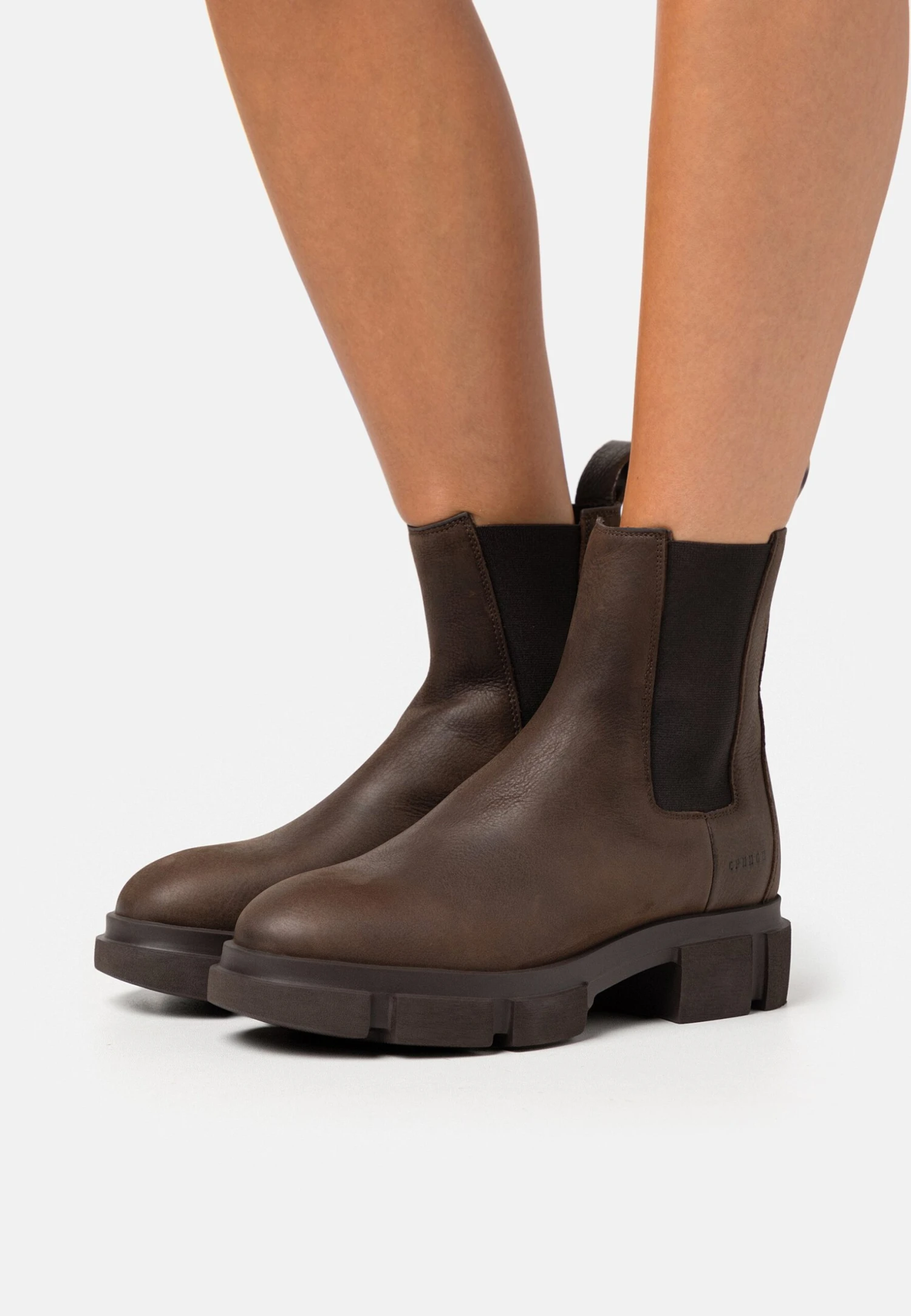 COPENHAGEN Cph570- Botines Con Plataforma - Chocolate 1 COPENHAGEN Cph570- Botines Con Plataforma - Chocolate