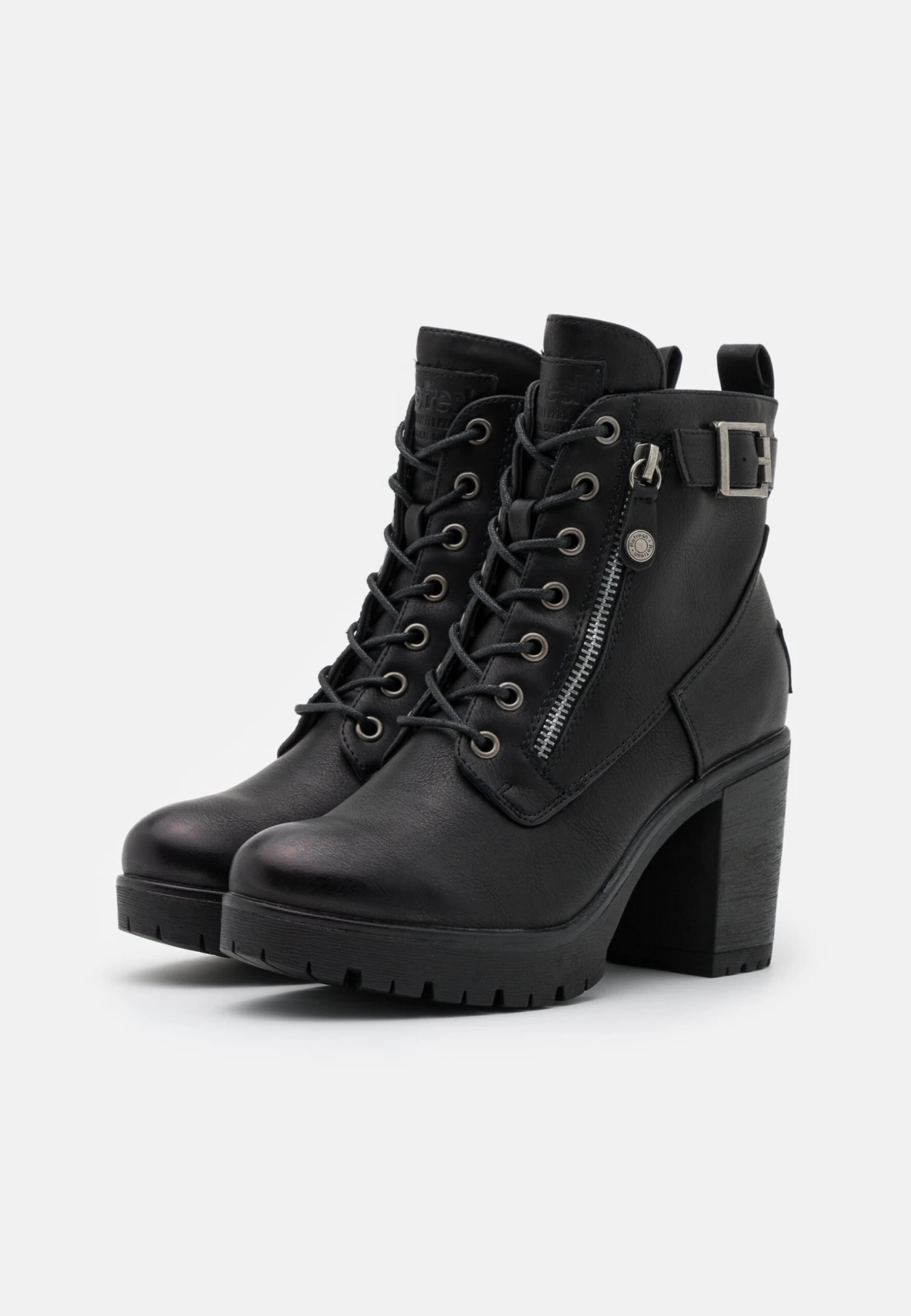 Refresh Botines De Tacón - Black 3 Refresh Botines De Tacón - Black - Imagen 3