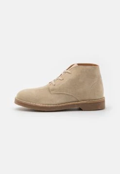 Selected Homme Slhriga New Desert Boot - Botines Con Cordones - Oatmeal