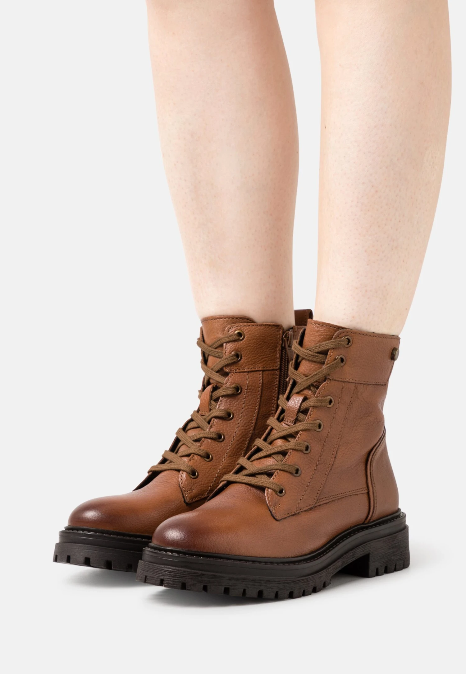 Geox Iridea - Botas Con Cordones - Cognac 1 Geox Iridea - Botas Con Cordones - Cognac