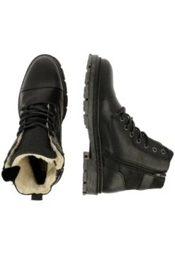 Bullboxer Botines Con Cordones - Black -Boots & Style 25f79dac1316436eae0ef1b2519687b6