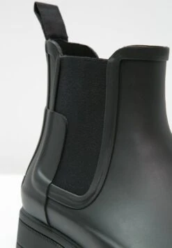 Hunter ORIGINAL Mens Original Refined Chelsea - Botas De Agua - Black -Boots & Style 26112cc9c714416bbe212a1cce726155