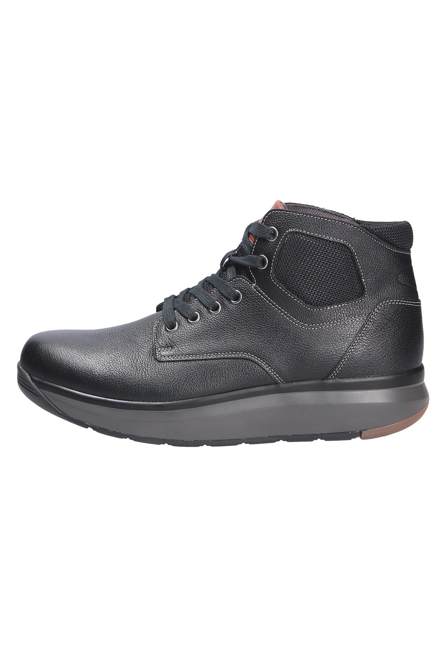 Botines Con Cordones - Schwarz 1 Botines Con Cordones - Schwarz