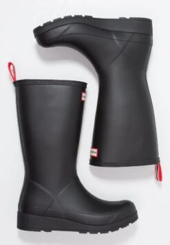 Hunter ORIGINAL Womens Play Tall Boot - Botas De Agua - Black -Boots & Style 2ca6d67500d34cafbdde69dd6906eea1