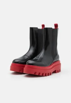 Calvin Klein Jeans Flatform Chelsea Boot - Botines Con Plataforma - Black -Boots & Style 2eeea28113424bb7a6062aa9cf639802