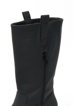 Daniella Calf Chunky Pull On - Botas Con Plataforma - Black -Boots & Style 314efa47364b4878a7c8e792fcc4e6a0