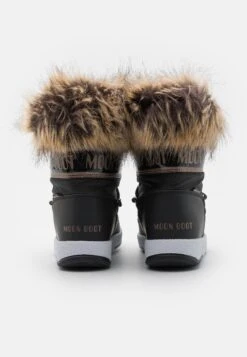 Moon Boot Monaco- Botas Para La Nieve - Black/Copper -Boots & Style 43ac9254d85947928aa095defdf6d3bb