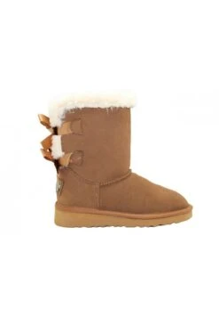 Australiana Lazos - Botines Bajos - Camel