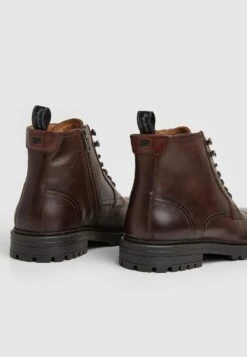 Pepe Jeans Logan- Botines Con Cordones - Brown -Boots & Style 4ae693844b5e42fa87cff32a2cec6bfd