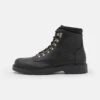Selected Homme Slhmads Boot - Botines Con Cordones - Black