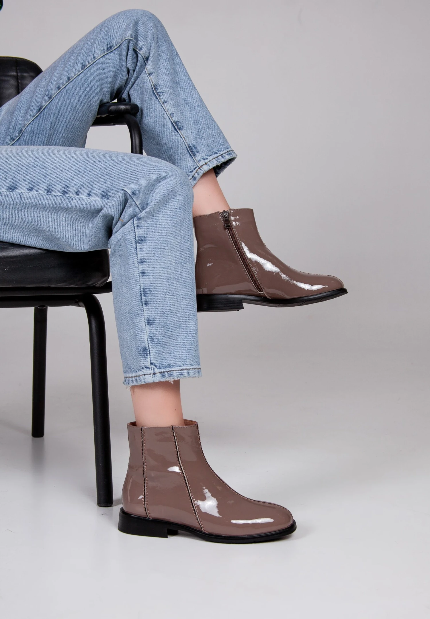 Botines Bajos - Beige 5 Botines Bajos - Beige - Imagen 5