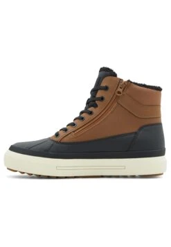 Aldo Snowmass - Botines Con Cordones - Cognac