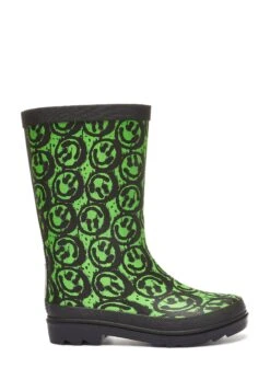 Next Older - Botas De Agua - Black Lime Green
