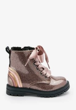 Next Warm Lined - Botines Con Cordones - Rose Gold-Coloured