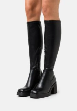 Call It Spring Vegan Britnay - Botas Con Plataforma - Black