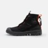 Palladium Pampa Travel Lite Unisex - Botines Con Cordones - Black