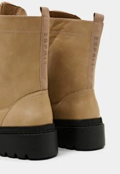 ESPRIT Others - Botines Con Plataforma - Camel -Boots & Style 5f59858d151646cfb45c132b4e286357
