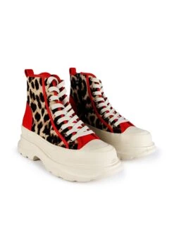 Botines Con Plataforma - Red -Boots & Style 601f05f0bfef44fcbad77acca52e5a4a