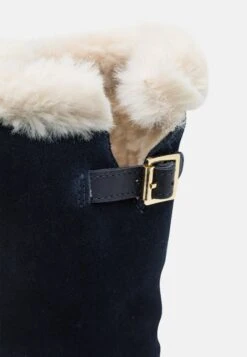 Friboo Leather - Botas Para La Nieve - Dark Blue -Boots & Style 613972a3369949768746b7b2bd9bac69
