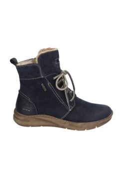 Josef Seibel Conny 53 - Botas Con Cordones - Ocean -Boots & Style 69402e59b8534efba00b19168fdd7ea3