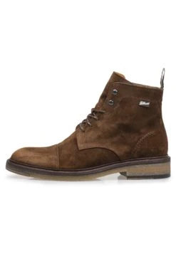 Floris Van Bommel De Tanker 05.01 - Botines Con Cordones - Cognac