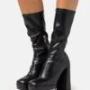 LOVE MOSCHINO Botas Con Plataforma - Nero