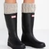 Hunter ORIGINAL Womens Play Tall Boot - Botas De Agua - Black