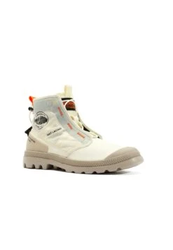 Palladium Pampa Travel Lite Unisex - Botines Con Cordones - Cream White 10 Palladium Pampa Travel Lite Unisex - Botines Con Cordones - Cream White -Boots & Style 70280b0bfec7421b805d42a6833293bf