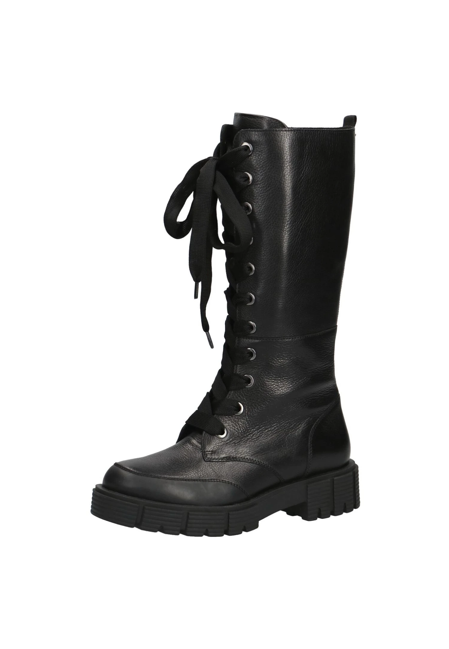 Caprice Botas Con Cordones - Black Nappa 2 Caprice Botas Con Cordones - Black Nappa - Imagen 2