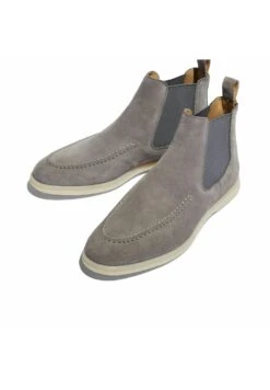 Eugenia Moro - Botines - Grey Suede Leather -Boots & Style 75310a0ad9ec4e33811595e0c91de369