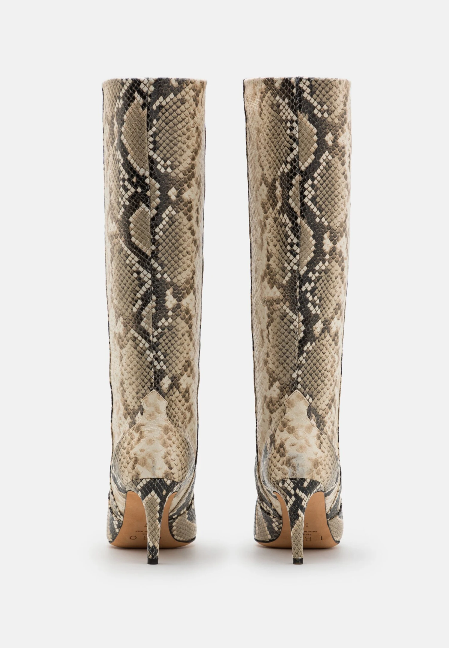 IRO Davyn Python - Botas - Beige 3 IRO Davyn Python - Botas - Beige - Imagen 3