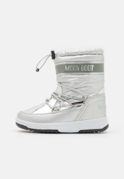 Moon Boot Girl Soft Wp - Botas Para La Nieve - Silver