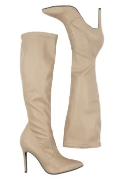 Faina Botas - Beige -Boots & Style 7c6f354391f3447fb534ab04b54cf8e2