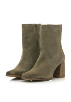 MTNG Botines De Tacón - Verde -Boots & Style 7cd738f6577548c3b2b167a9a6a60b78