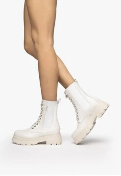 NeroGiardini Botines Con Plataforma - Osso