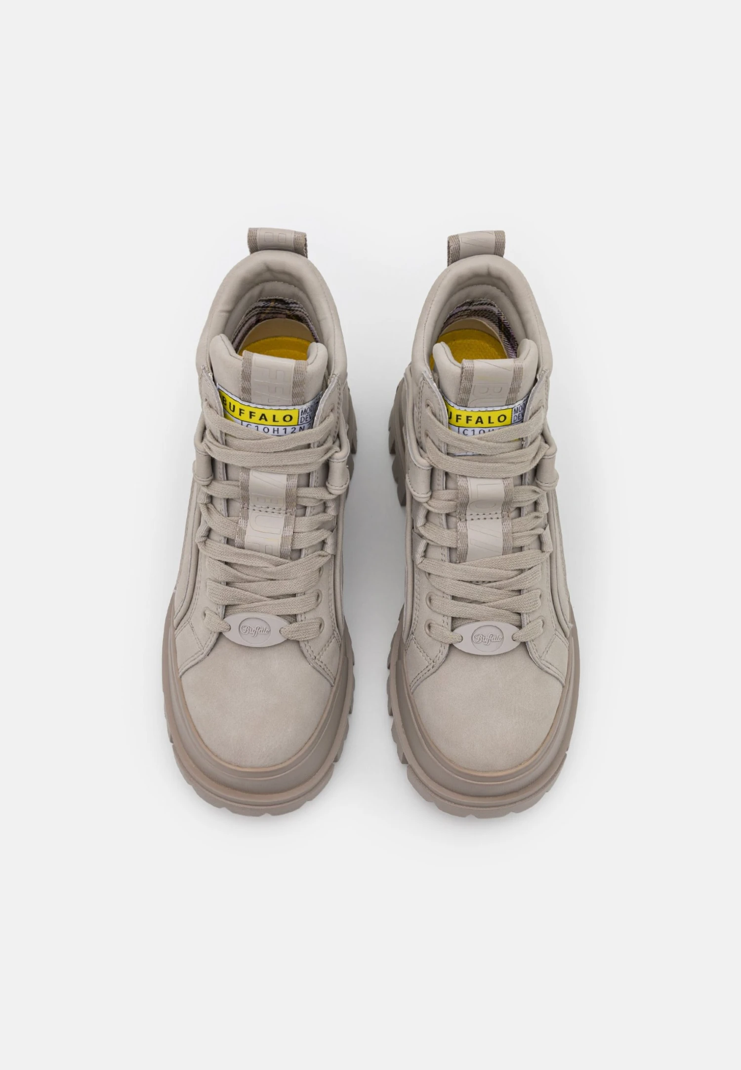 Buffalo Aspha Mid Laceup - Botines Con Cordones - Light Grey 6 Buffalo Aspha Mid Laceup - Botines Con Cordones - Light Grey - Imagen 6