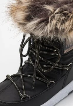 Moon Boot Monaco- Botas Para La Nieve - Black/Copper -Boots & Style 8982ba1ba03349d5b8afde34bfcf29d1