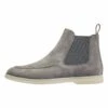 Eugenia Moro - Botines - Grey Suede Leather