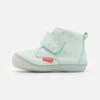 Kickers Sabio - Botines - Bleu Clair Plumetis