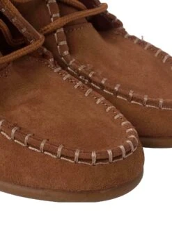 Tipo Mohicanas - Botines Con Cordones - Camel -Boots & Style 92aee1214cbf40708cd10a1495e52526