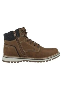 Dockers By Gerli Botines Con Cordones - Cognac -Boots & Style 9889665a36524e58a54dbcf5dc2c4aaf