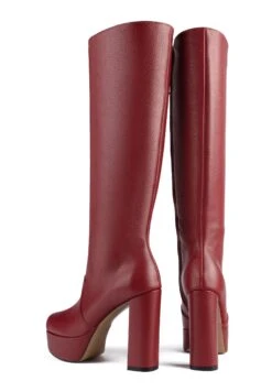 L37 Behind Closed Doors - Botas De Tacón - Red -Boots & Style 9bebf60a223949549f6ba6c961bdbe0d