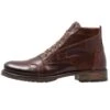 REDSKINS Yvori - Botines Con Cordones - Brandy